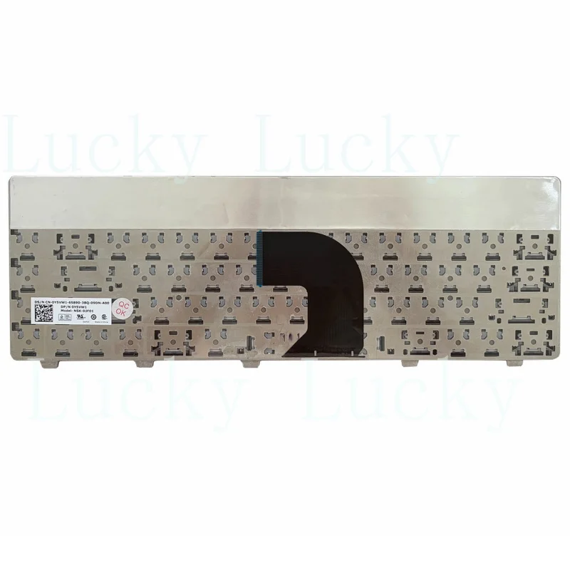f   New For Dell Vostro 3300 3400 V3500 P10G Series US Keyboard Black Teclado 0Y5VW1