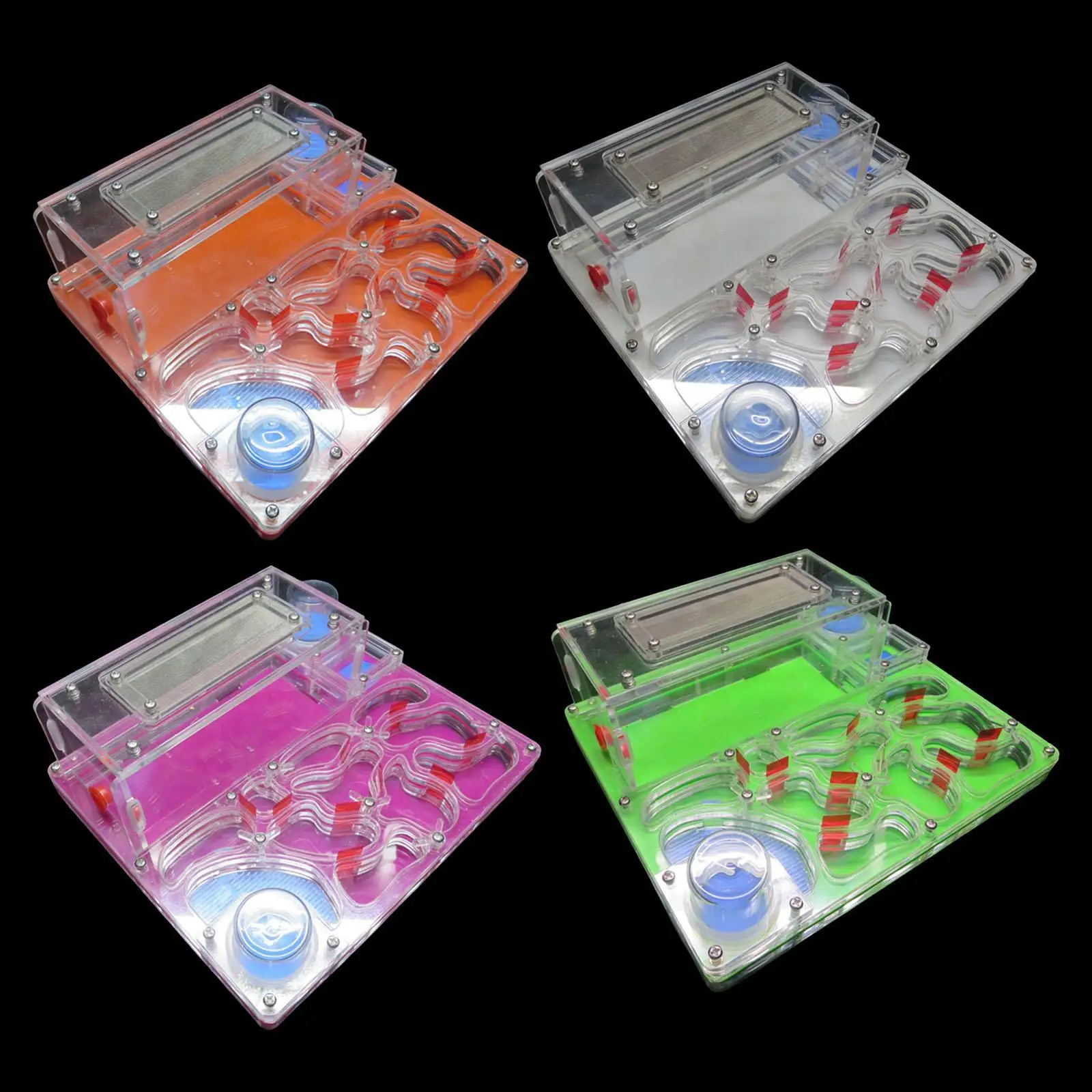 

ANT Nest Farm ANT Factory Acrylic Modern Design with Feeding Area Sturdy Castle Insect Villa House for Kids Stem Learning Toy