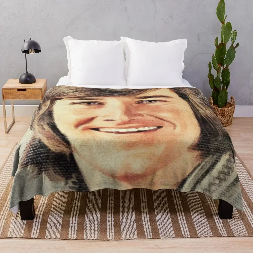 

Bobby Sherman, Music Legend Throw Blanket Summer Cool Breathable Blanket for Sleeping