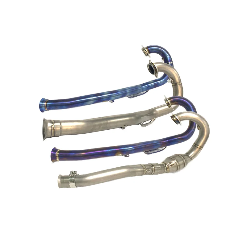 

For KTM 690SMCR/Enduro R Modified Titanium Alloy Front Section New HUS 701SM/Enduro Exhaust System Boxed Motorcycle Exhaust Syst