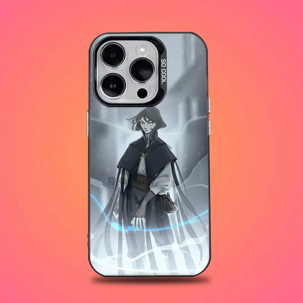 Чехол для телефона M-Mistborn T-Trilogy Vin для iPhone 16,15,14,13,12,11, Mini, Pro, E, SE4, XS, MAX Black Candy Matte Cover