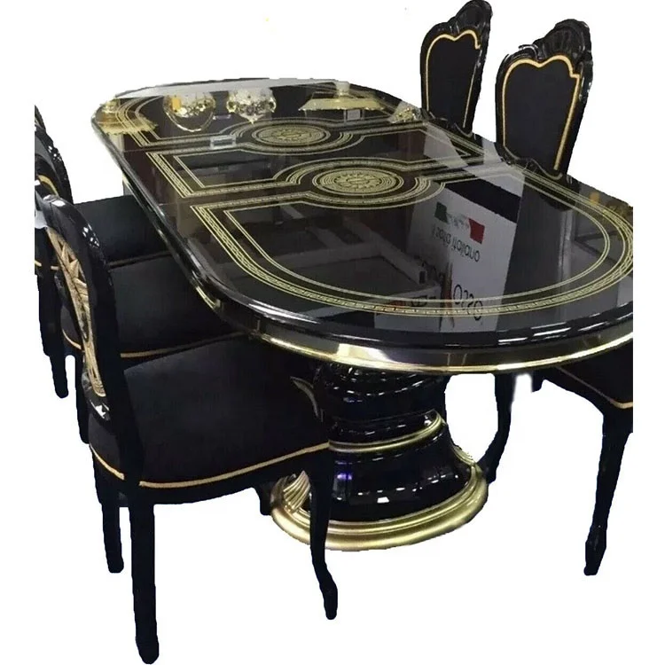 /High Quality 6- 8-10 12 Seater  Oval Solid Wood Table and Chairs Modern Designs Expandable  Dining Table