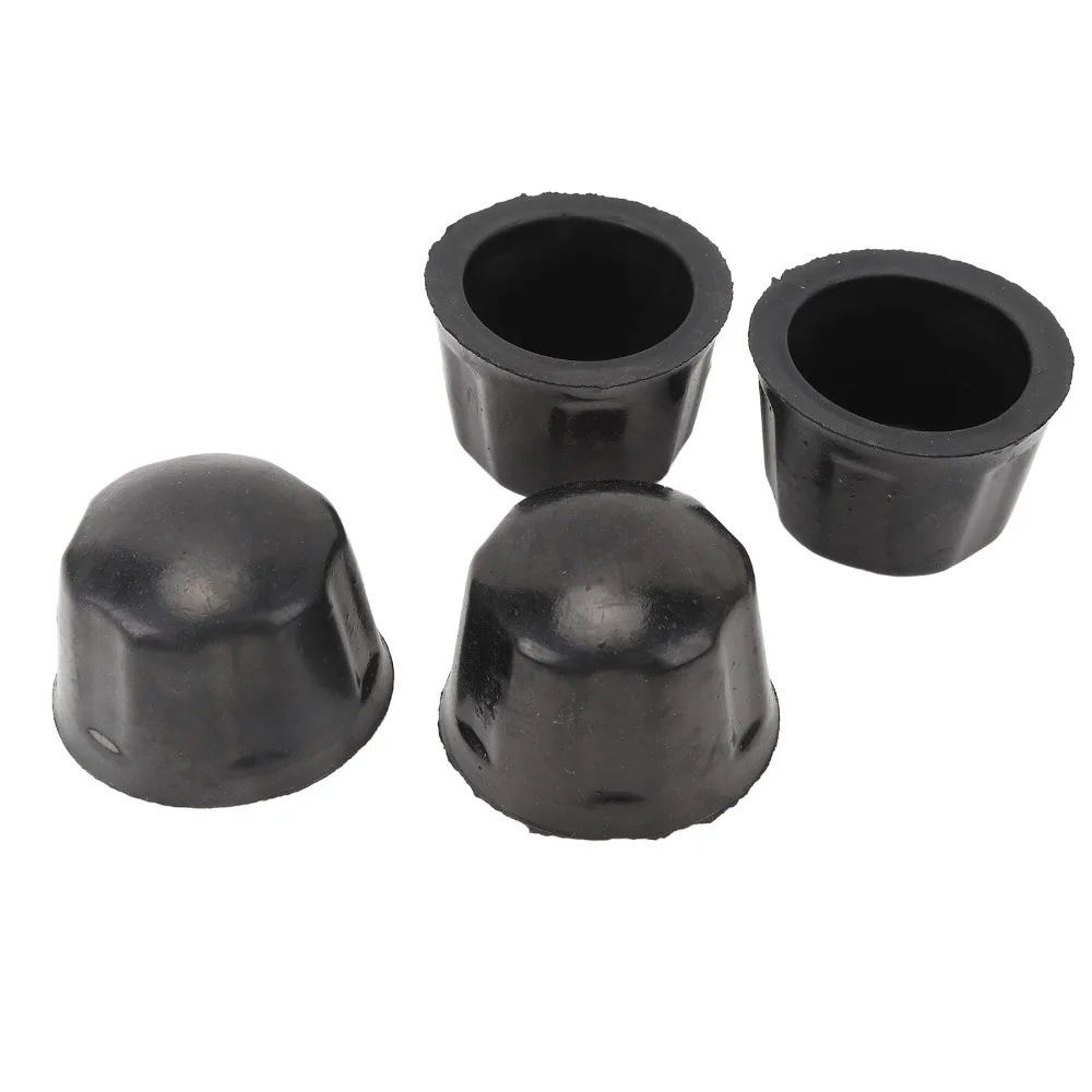 4Pcs Durable Rubber Wheel Dust Cover Universal Fit Dust Protection Design ATV Wheel Protector Go-Kart Rim Covers For Quad