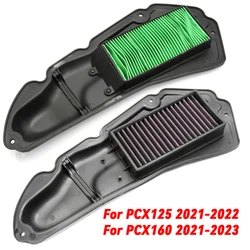 Motorcycle Replacement Engine Air Intake Filter Cleaner PCX160 Air Filter Inake For Honda PCX160 2021-2023 PCX125 2021-2022