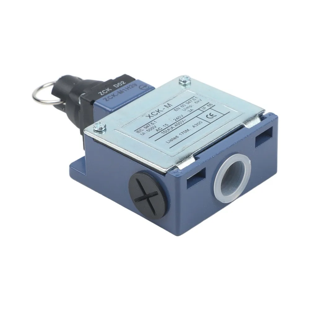 XCK-MR202 Pull Rope Limit Switch NO+NC 220V 3A Stop Safety Travel Switch For Industrial Machinery Protection Metal For Hou