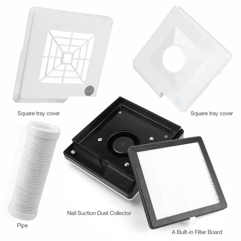 AT19-Nail Dust Absorber Filter Welding Fume Extractor For Engraver/Cutting, Wood Burning, 3D Printer