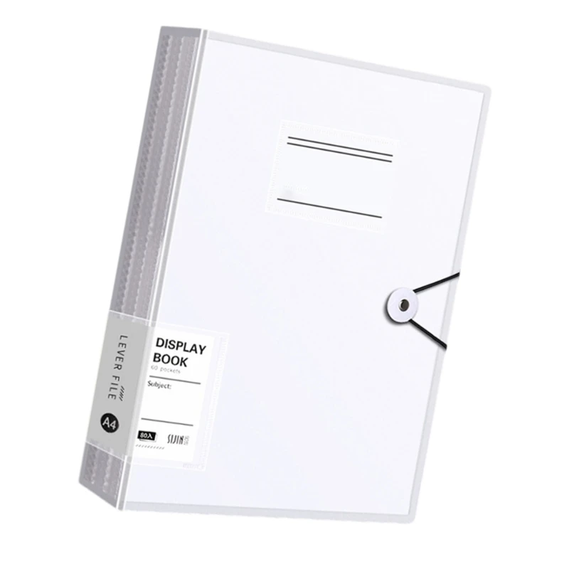 Document Folder with Protective Sleeve Display Book Presentation Display Folder