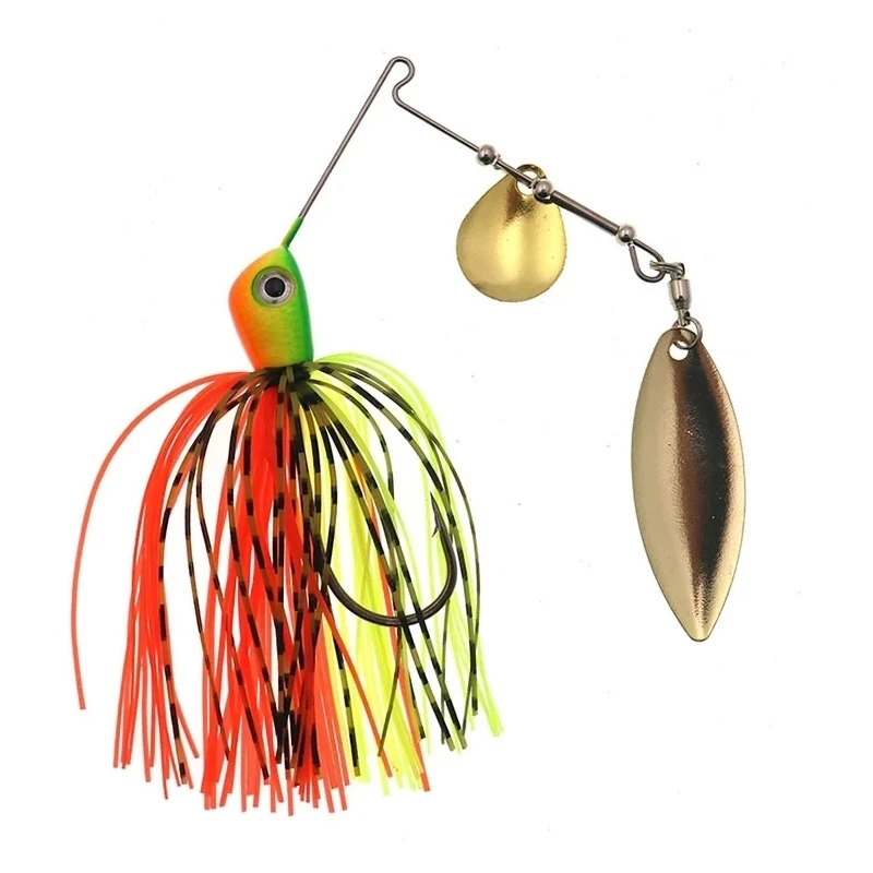 14gのルアー,スプーン釣り餌,スピナー,人工餌,金属スパンコール,パイクフィッシング