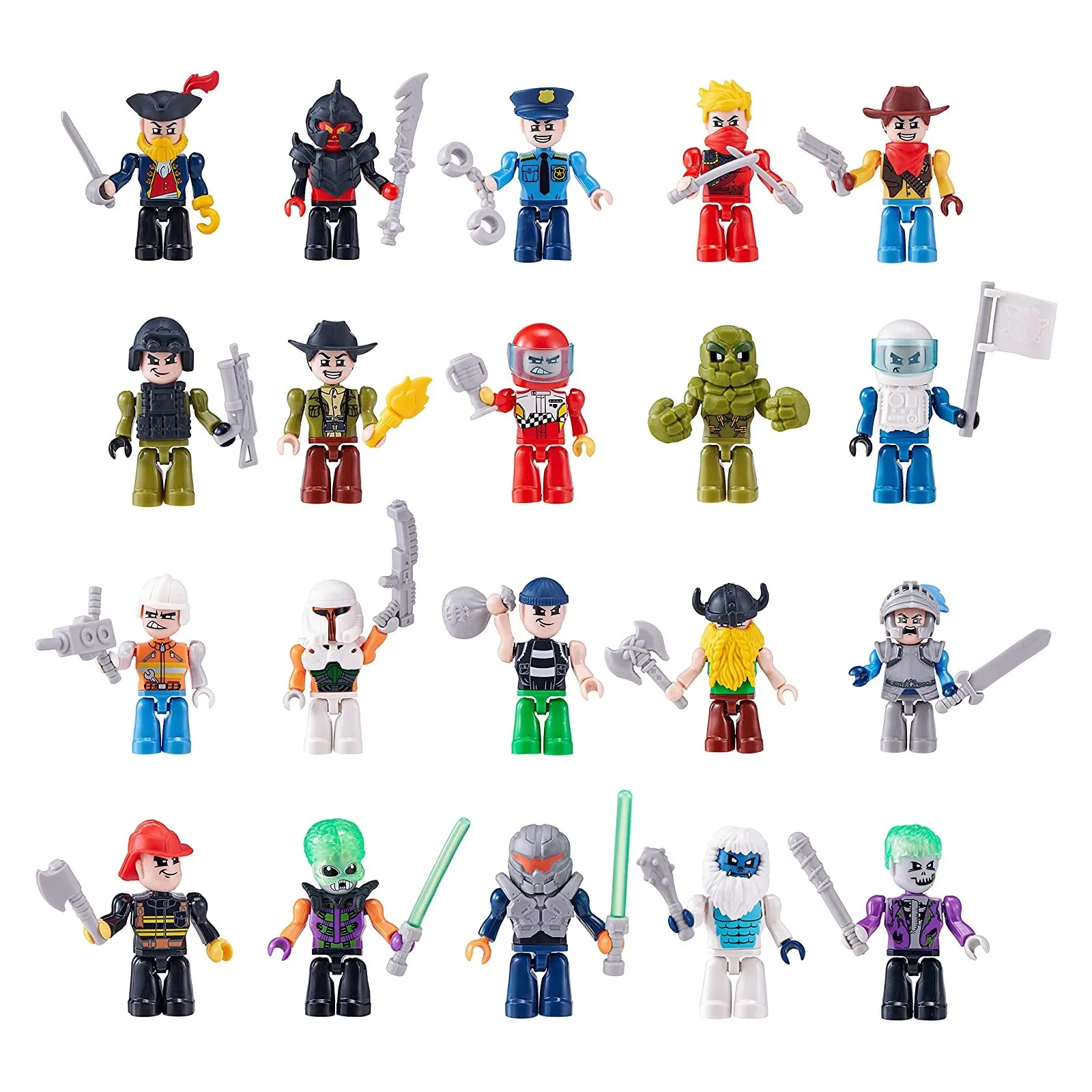 ZURU MAX Build More Mini Figure Set - 15 Figures (Styles Vary)