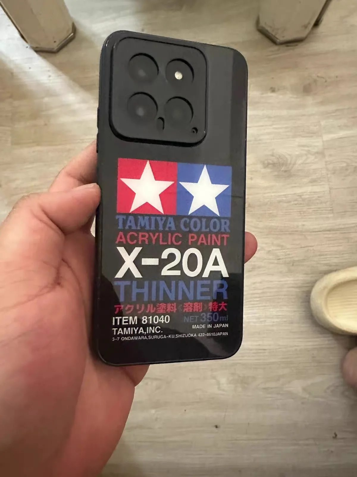 

TAMIYA Phone Case Military Model Action Figure Model Painting Coloring Figure Hobby X20 X-20A Mr.hobby