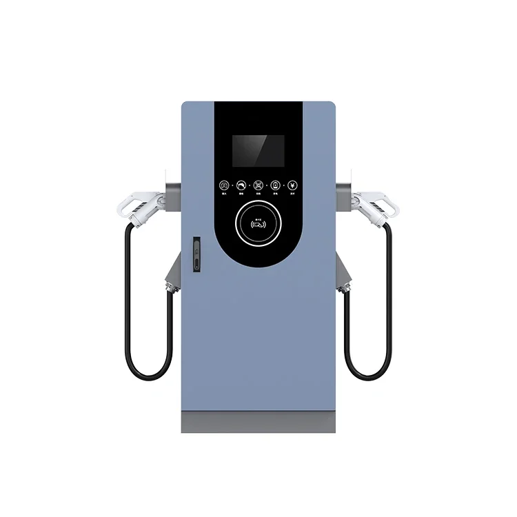 60KW DC Power Charging Pile  Outdoor 60KW Charger with Payment System  Smart Commercial EV Charger  Electric Car Rapid Charger