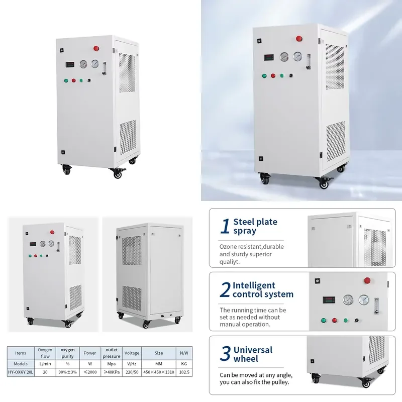 for Chuanghuan Industrial Oxygen Generator 20L Concentrator Aquaculture Psa Shrimp Equipment Oxygen Production System