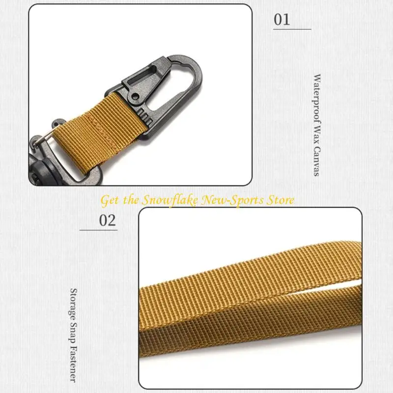 E56D Multifuntional Outdoor Strap System with Compatibilitys and Rotating Nonslip