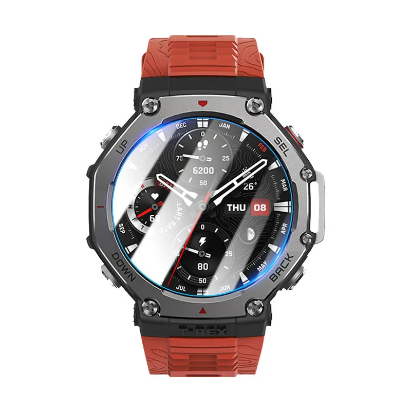 

Hard Tempered Glass Protective Film For Amazfit T-rex 3/Trex3 Pro Screen Protector Cover Smart Watch Protection Accessories