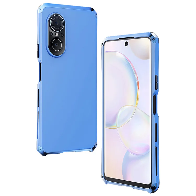Luxury Shockproof Element Metal Cases For Huawei Nova 11 10 9 8 Se Ultra Pro Hard Aluminium Alloy Hybrid Plastic Back Cover Case