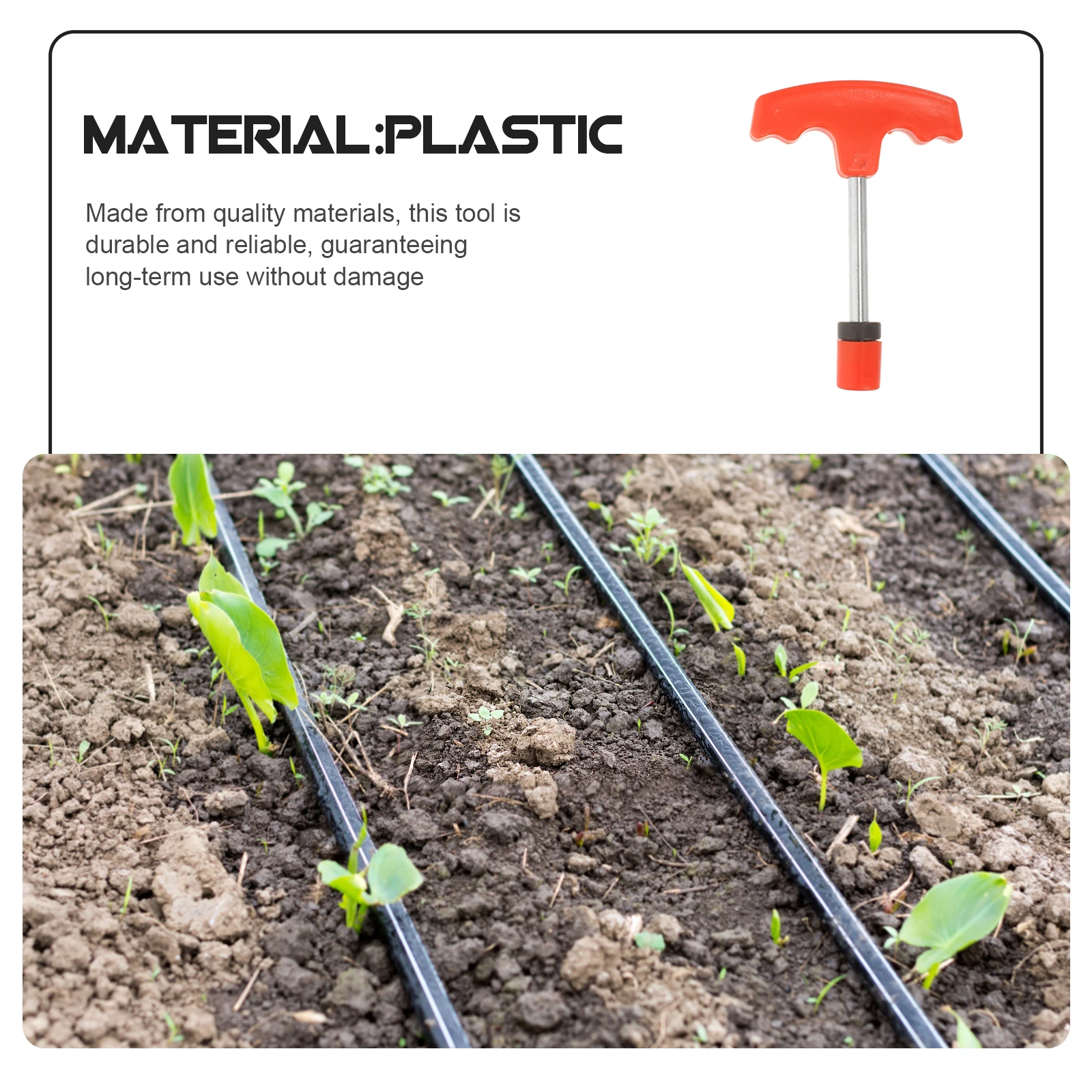 

Agricultural Drip Irrigation Punch Tool Versatile Garden Supplies User Friendly Design for Precise Hole Drilling in Tapes