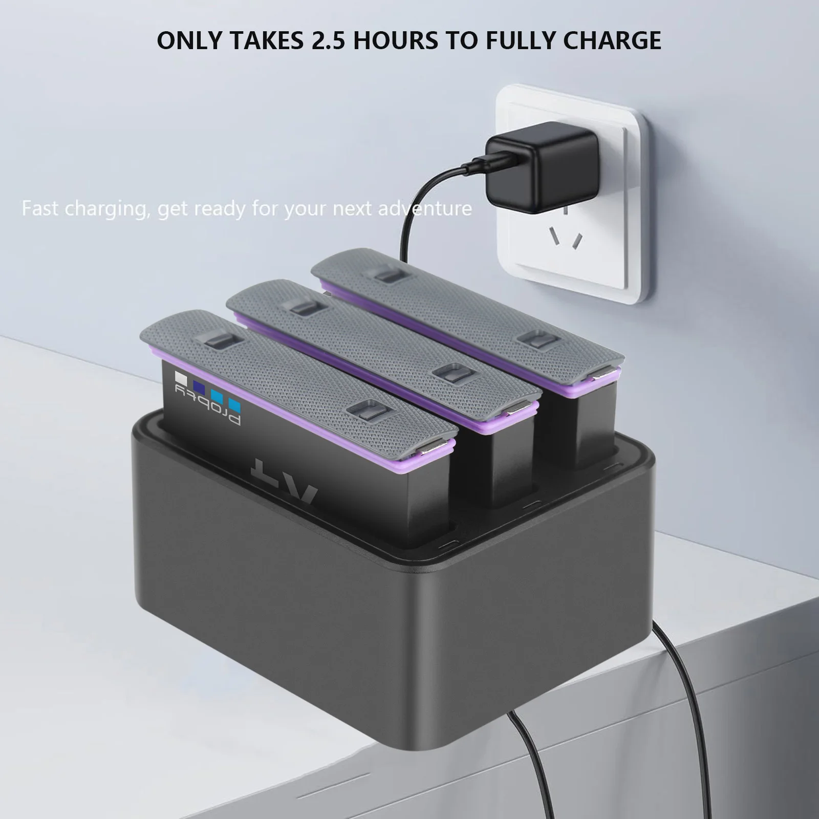 صندوق شحن سريع instax4 ، Insta ، شاحن واحد × 4 ، ملحقات المحور