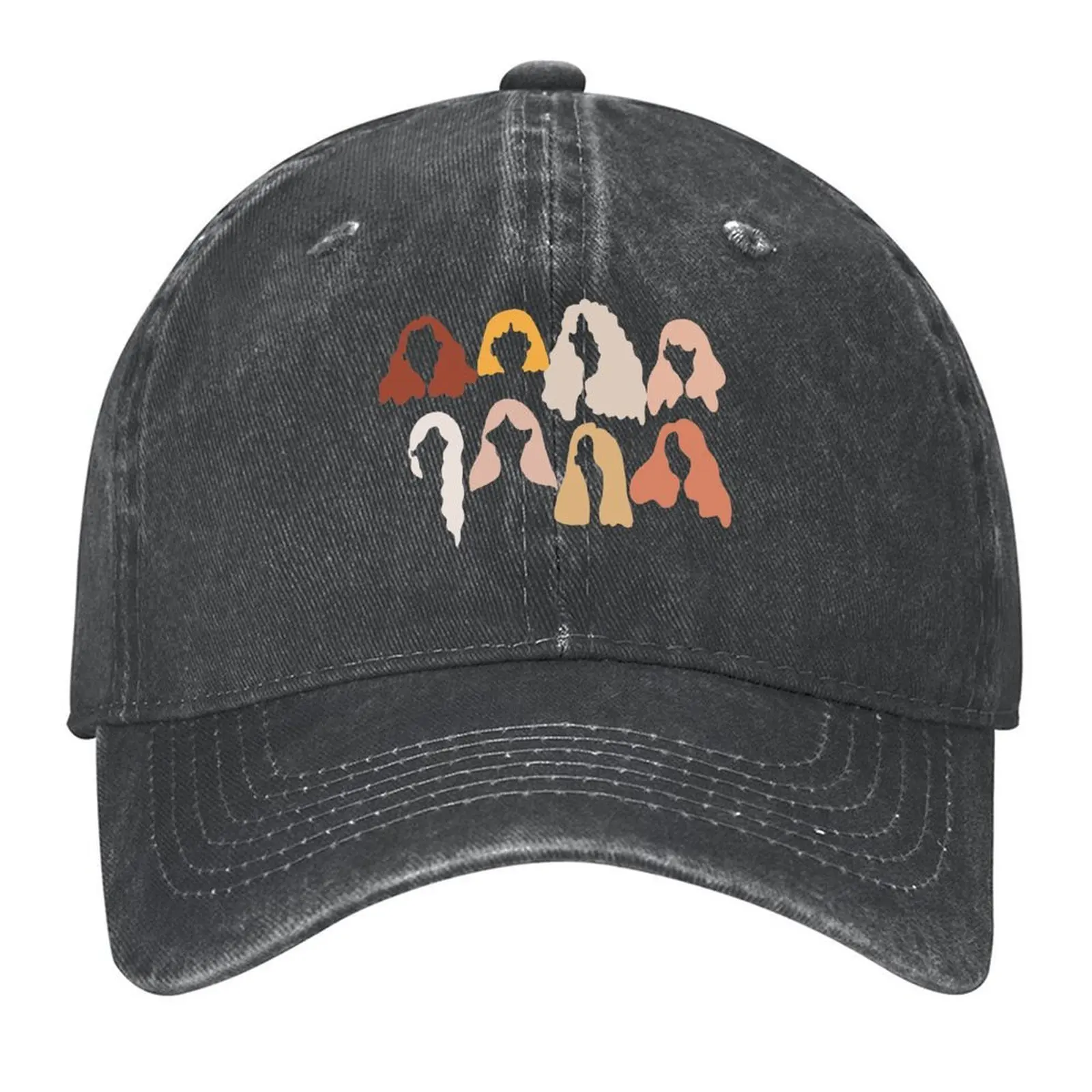 

8 DIFFERENT ABSTRACT WOMAN HAIRSTYLE Baseball Cap dad hat birthday Hat men black Women Men's