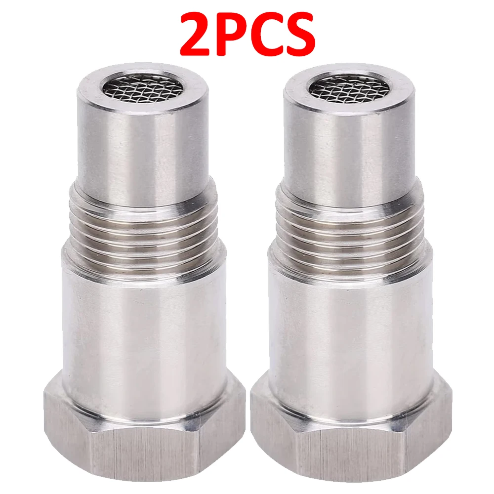 2PCS Off-Road Performance Oxygen Sensor Adapter M18X1.5 CEL Fix O2 Sensor for Catalyst CSV Auto Parts Performance Car Accessory
