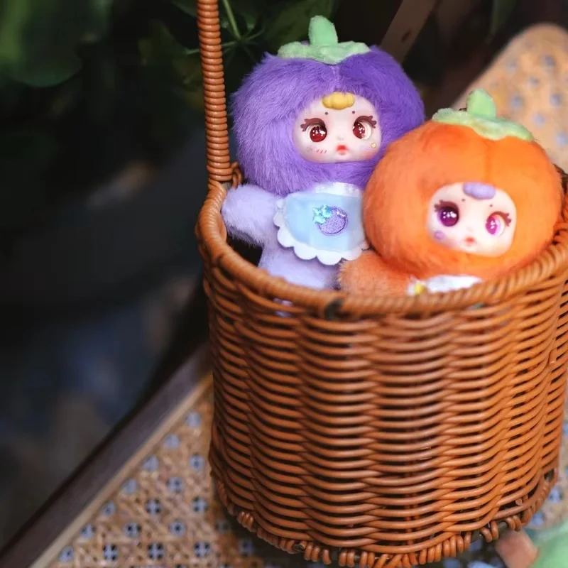 Mm Latte Caramelle Frutta Vibrante Serie Peluche Vinile Volto Cieco Scatola Portachiavi Carino Zaino Ciondolo Ragazza Collezione di Giocattoli Regali di Compleanno