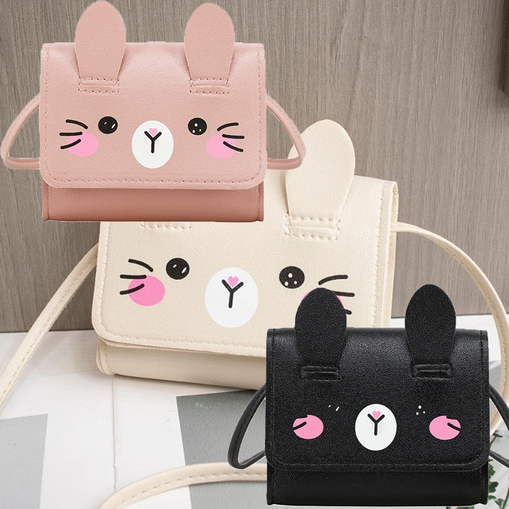 Girls' Cute Crossbody Bag with Strap,Cute Purses for Teen Girls Small Crossbody Purse and Handbags Cat Gifts for Kids Purse