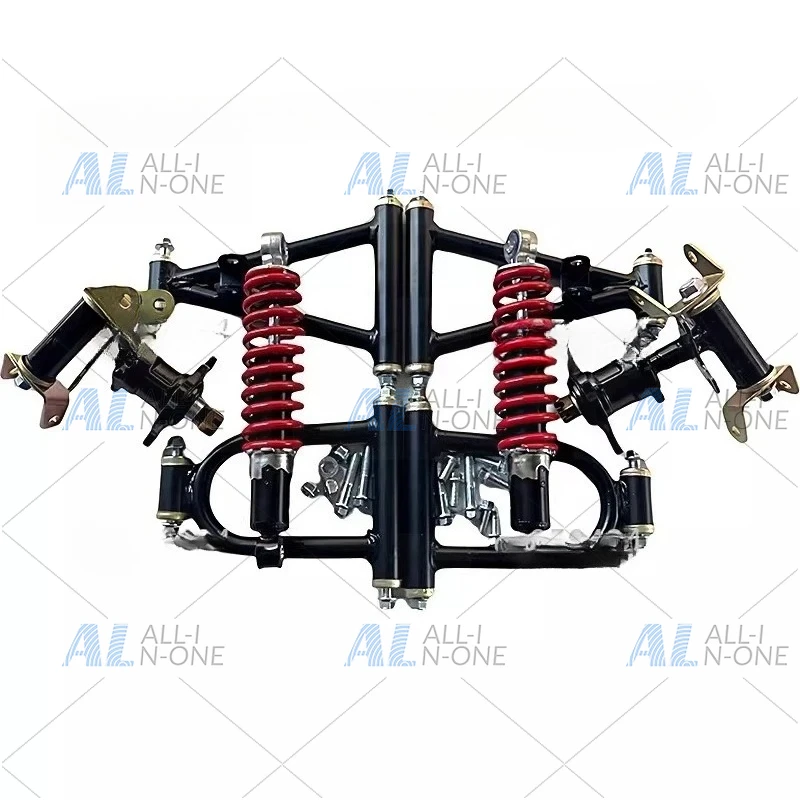 Four-wheel ATV accessories, modified rocker arm front suspension, self-made kart, claw disc brake flange shock absorption kit