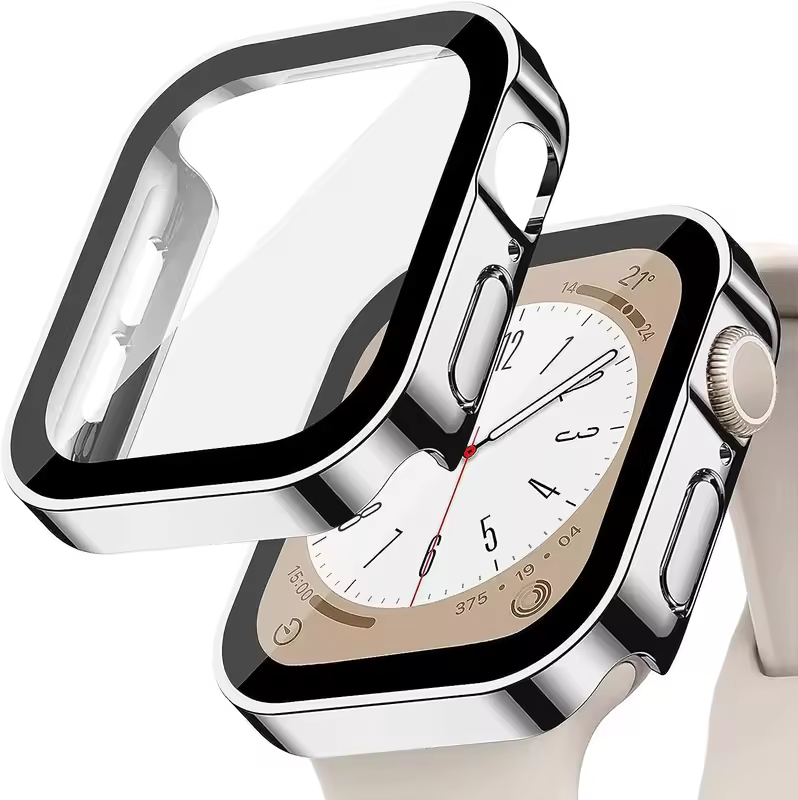 Tempered Glass+Cover For Apple Watch 11 10 9 8 7 46mm 42mm PC Bumper Screen Protector Case iWatch Series 7 6 5 4 SE3 44 40 45mm - Image 30