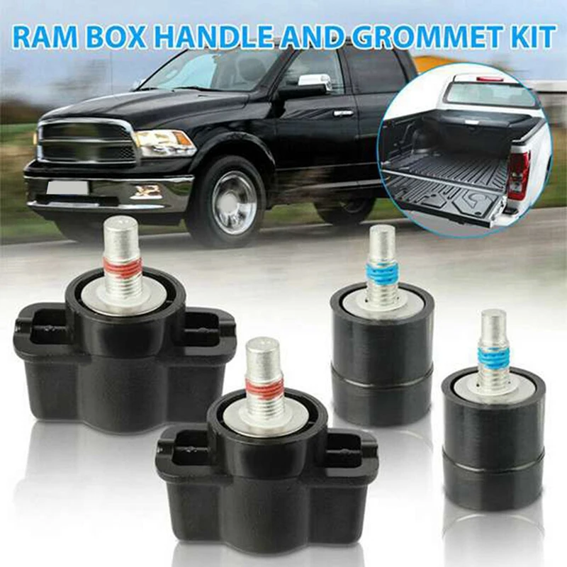 

2X Handle And Grommet Kit For Dodge Ram 1500 2500 3500 2009-2021 68054996AA 68054997AB Car Accessories