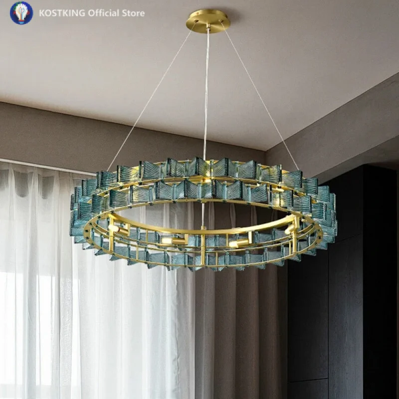 Modern Classy Luxury Butterfly Glass Chandelier above Dining Table Home Decor Designer Lamps