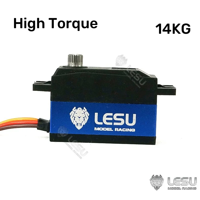 

Rc LESU 14kg Servo High Torque Titanium Alloy Metal Gear For Rc Tractor Truck Hydraulic Dumper Excavator Rc Model Truck Parts