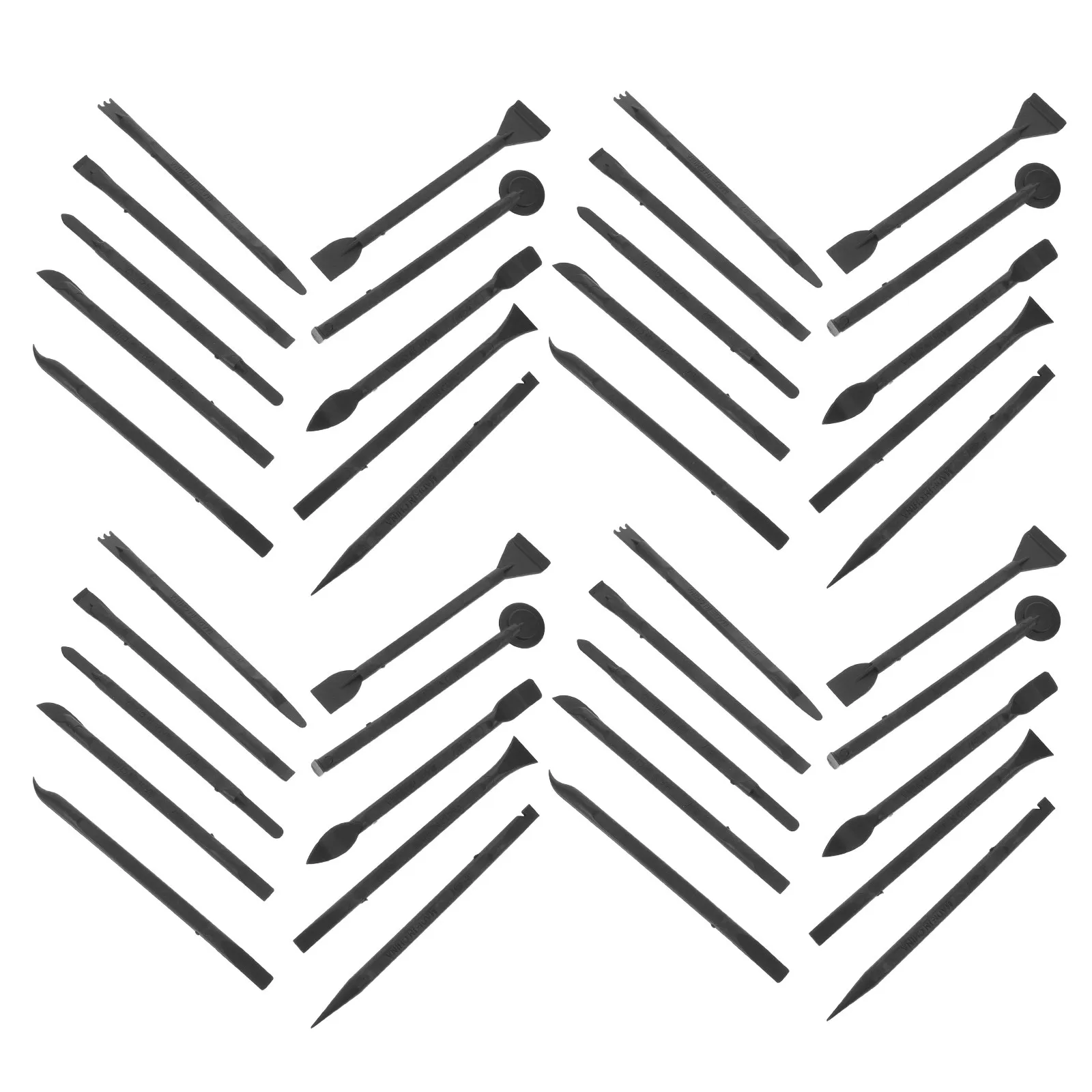 50Pcs Electronic Repair Kit Plastic Spudger Pry Tool Set Smartphones Laptop Tablet Opening Electronic Devices Prying Open Tool