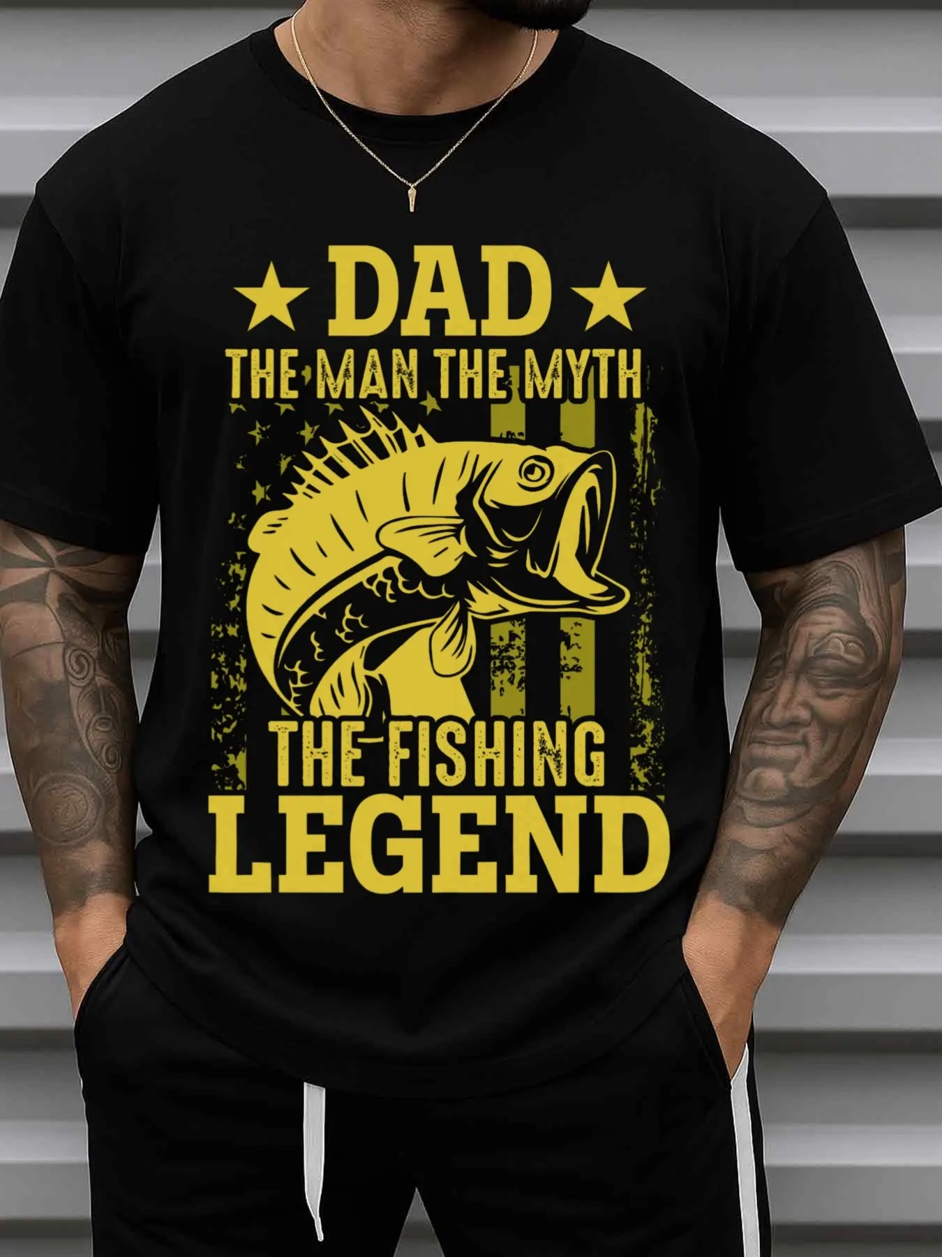 Men's Pure Fishing-Themed T-Shirt with 