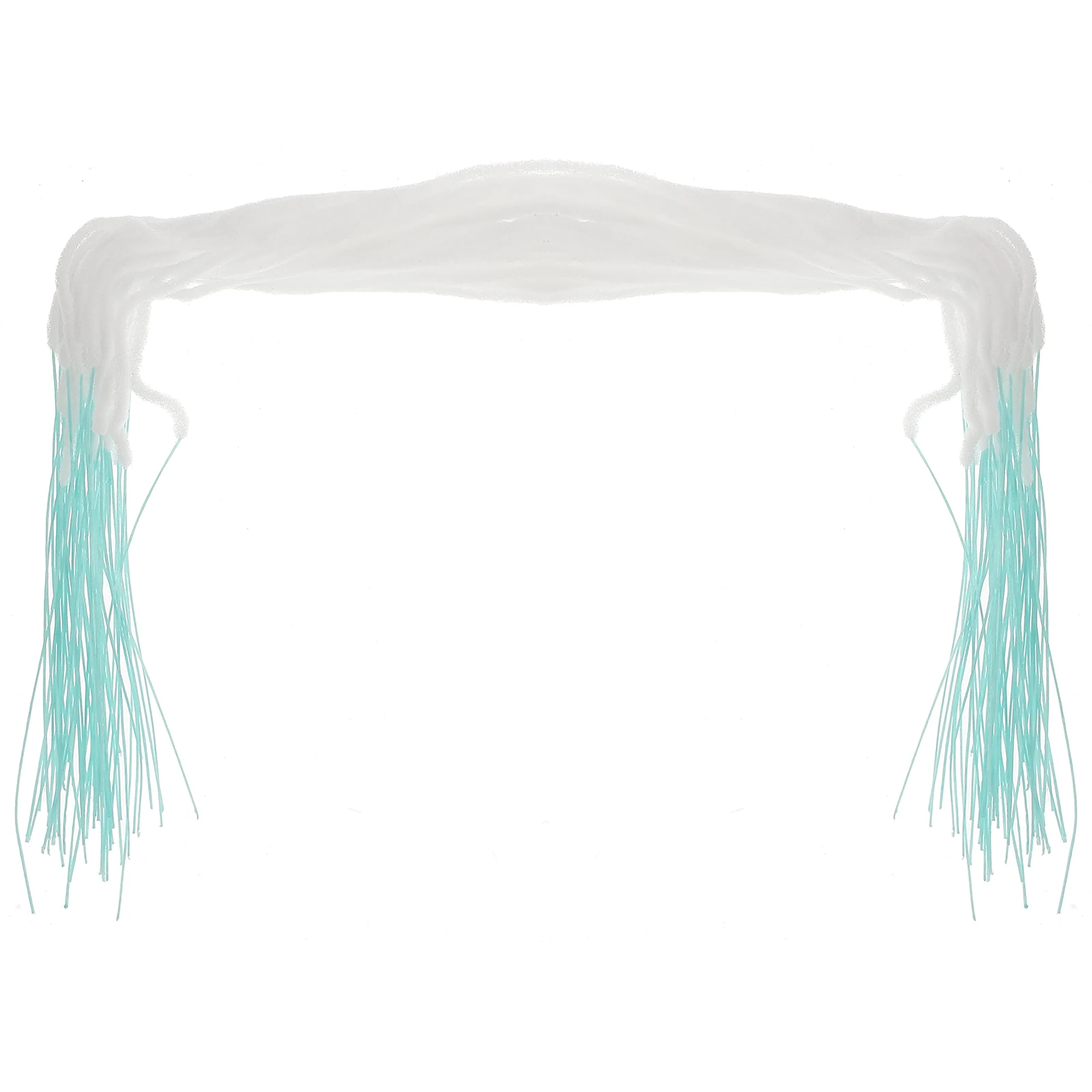 

50Pcs Dental Floss Threaders High-Grade Material Flexible Tip for Braces Bridges Implants Cleaning Tools