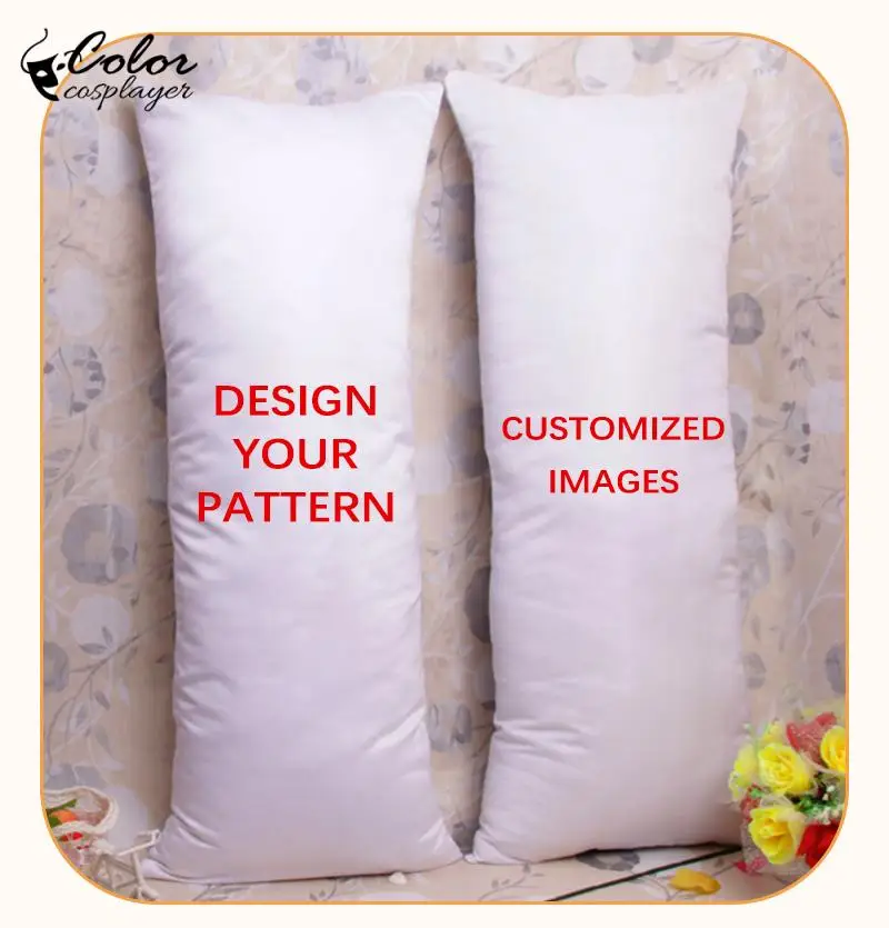 Color Cosplayer 2 Side Print Pillowcase Diy Custom Anime Dakimakura Cover Body Pillow Case Hugging Body for Sleeping Otaku Gift