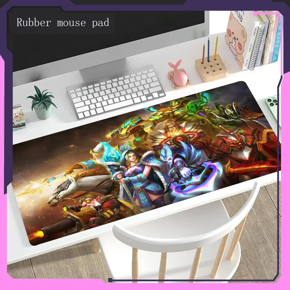 Mouse Pad Dota Large size office desk protective Hot selling waterproof rubber mouse pad desktop keyboard desk pad game mousepad