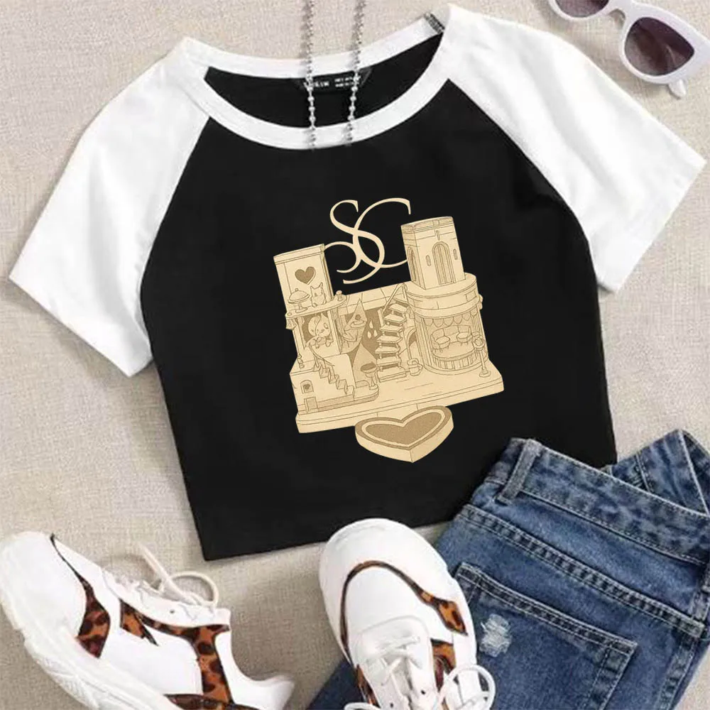 سابرينا كاربنتر هاوس تور 2025 قميص قصير مثير للفتيات بأكمام قصيرة قميص هدية للمروحة #2