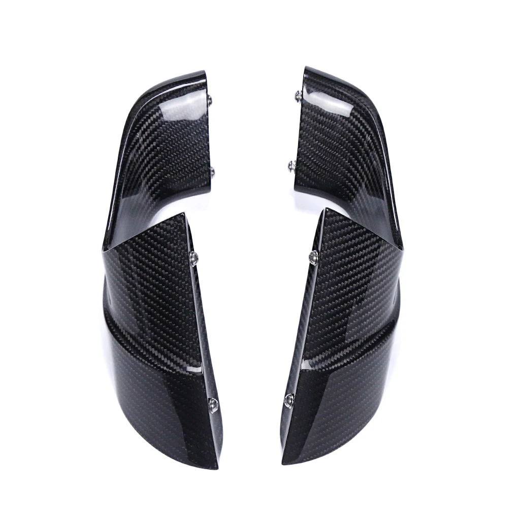 For Kawasaki ZX10R 2021 2022 2023 2024 2025 2026 3K Pure Dry 100% Carbon Fiber Motorcycle Body Winglets Wings Fairings Kit