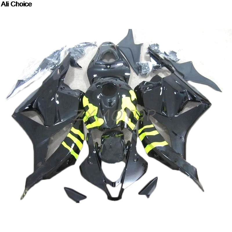 For Honda CBR600RR F5 2009 2010 2011 2012 Free Custom fairing cbr 600rr f5 09 10 11 12 Yellow Black Fairings CBR 600 RR 64