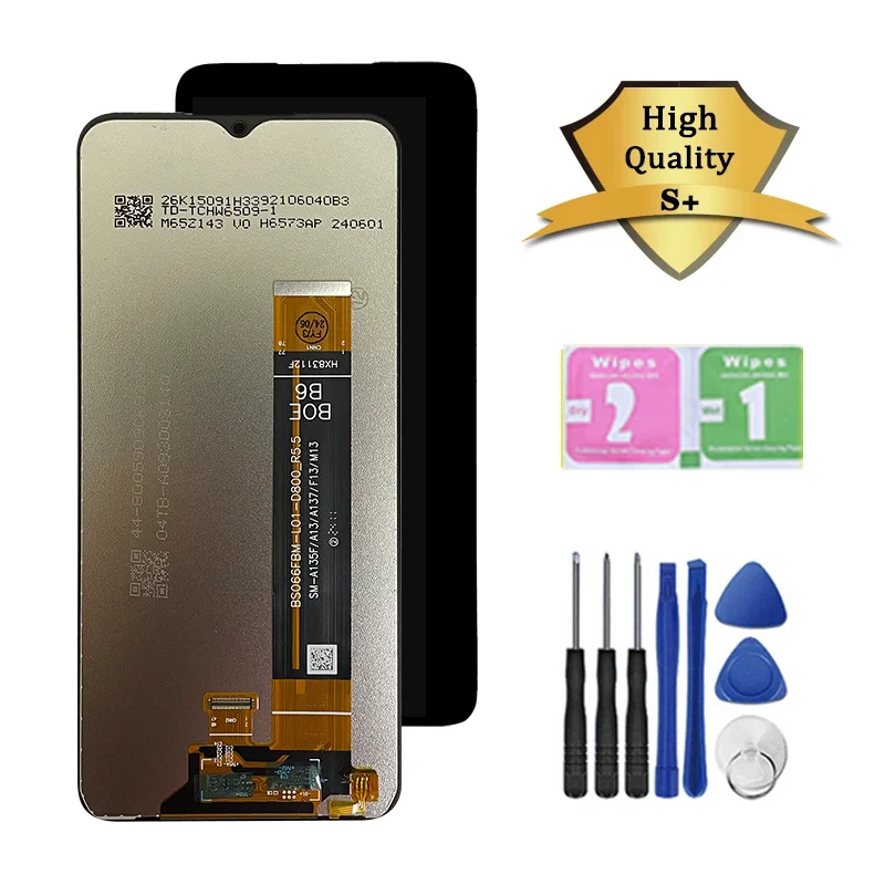 High Quality A13 LCD For Samsung  A13 4G A135F Display Touch Screen Digitizer For Samsung A13 LTE A135U A135B A135U1 LCD