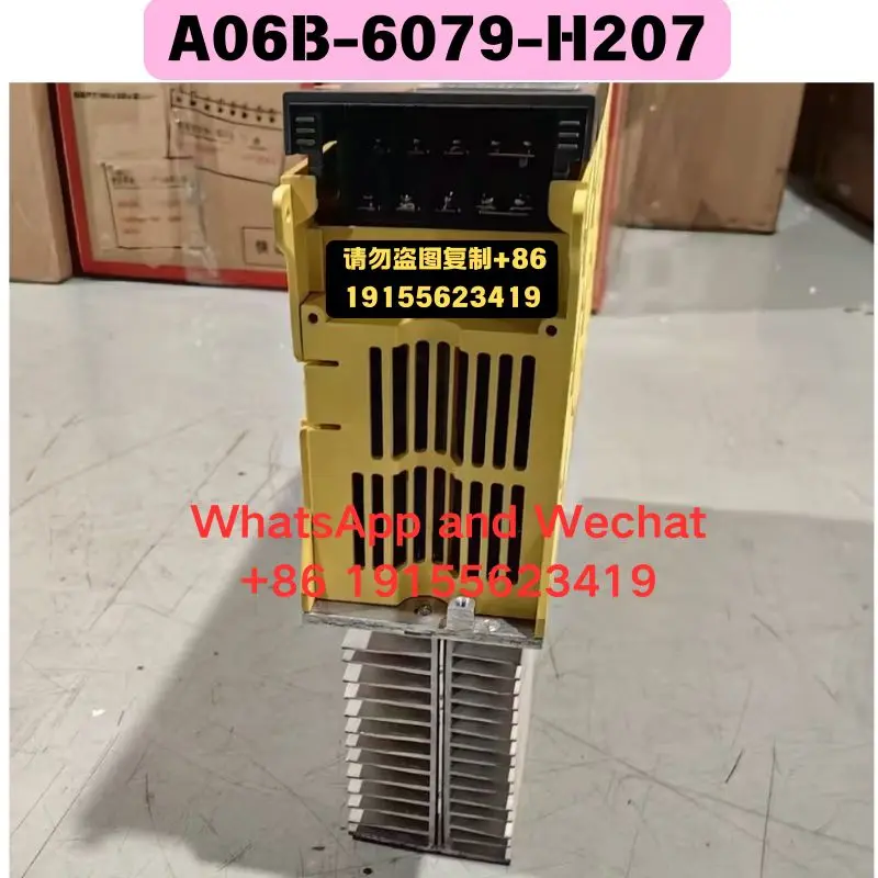 Used OEM disassembled parts A06B-6079-H207 Driver Functional test OK Quick delivery