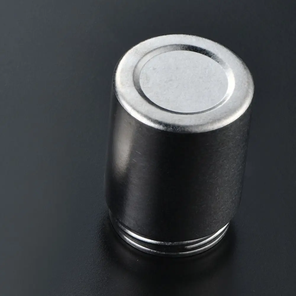 Portable Pure Titanium Tea Tin 260ml Large Capacity Tea Jar Moisture-proof Sealed Tea Can for Home&Travel