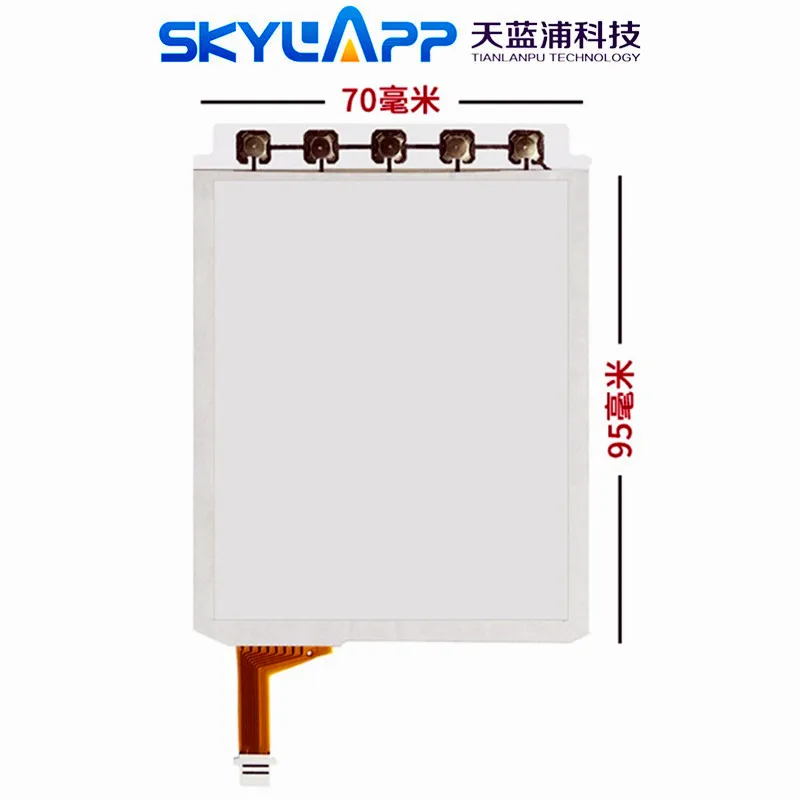 New 3.8''Inch Resistive Touch Screen For Symbol MC9500 MC9590 Data Collector Handwriting External Screen Panel Glass 95mm*70mm