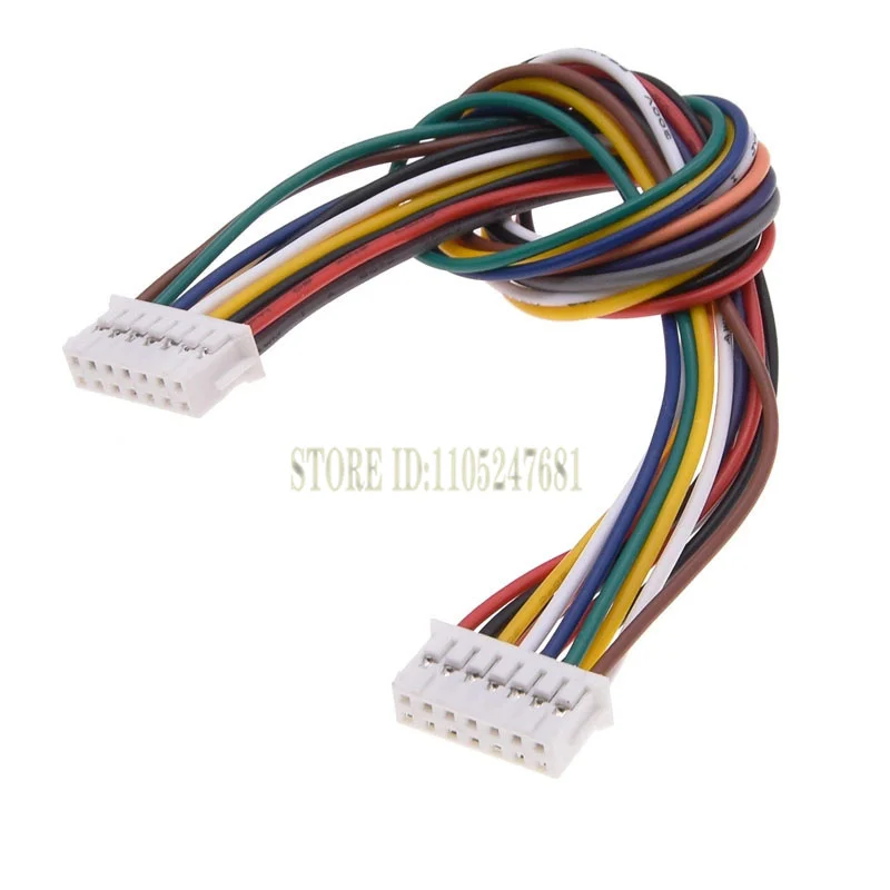 5pcs PHD2.0 2.0mm Pitch Double Row Terminal Cable 22/23/24/25/26/27/28/29/2*10P 1007-26AWG Single/Double End Electronic Wire
