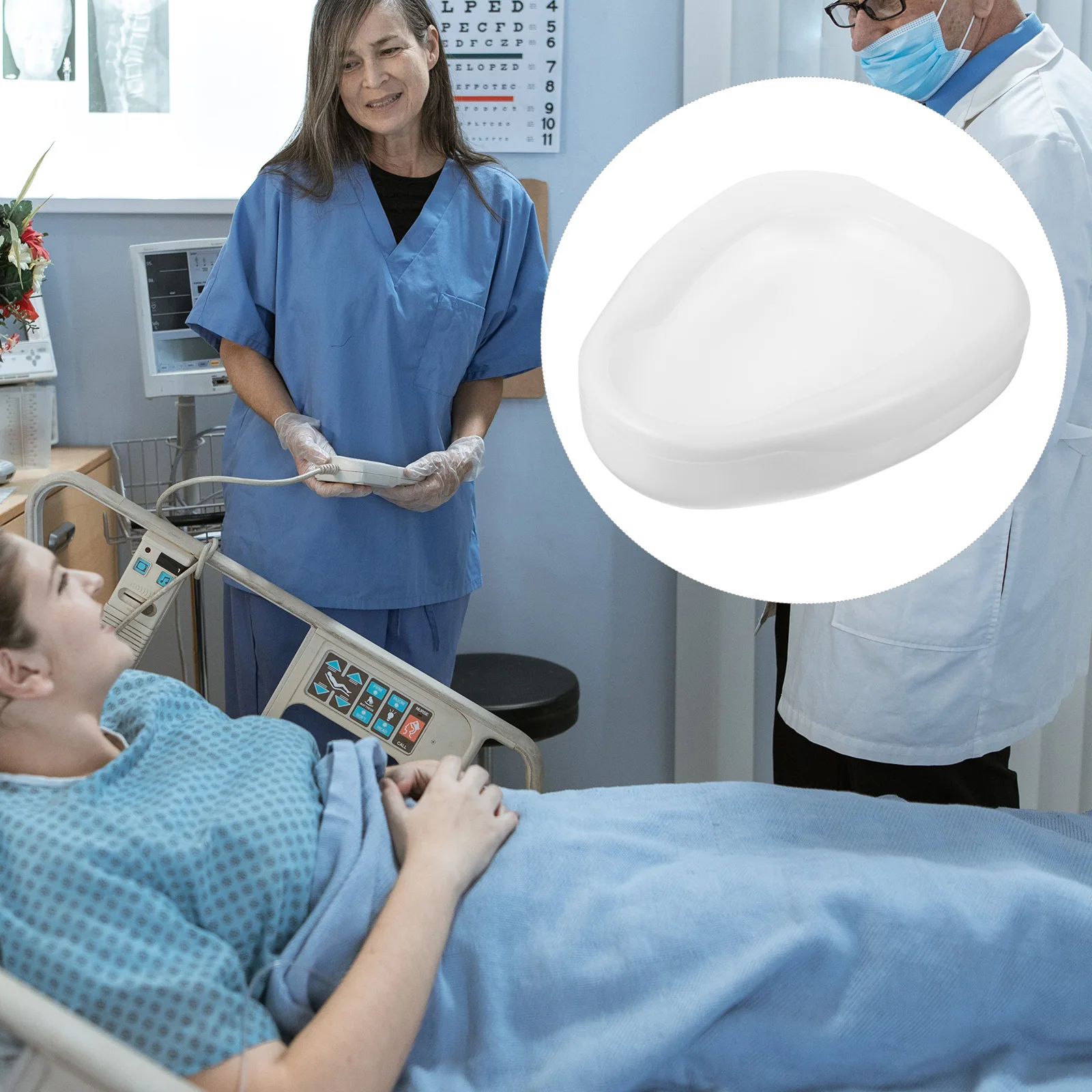 

Elderly Bedpan Home Use Plastic Multipurpose Comfortable Safe Heavy Duty Easy Clean Bathroom Bed Pans For Elderly Females Spill