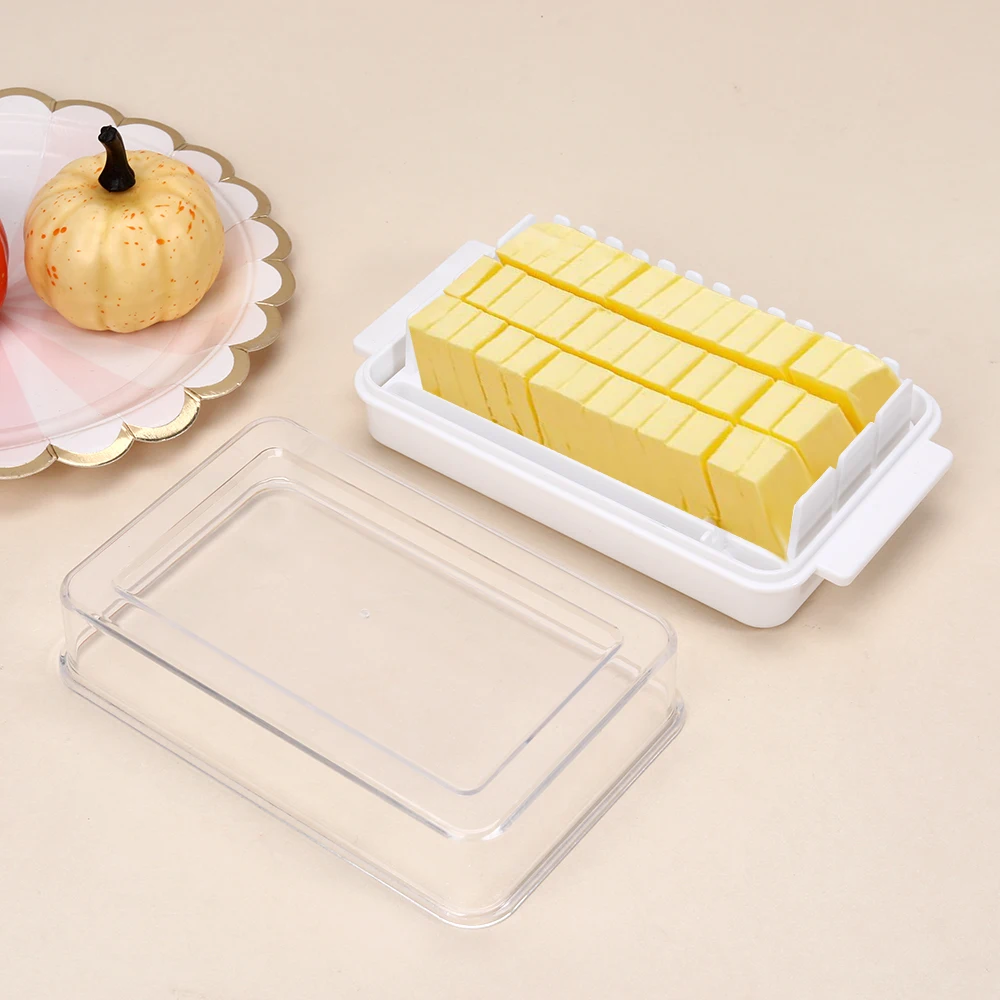 Butter Cutting Box Auxiliary Covered Butter Cutter Storage Storage Box Baked Cheese Cheese Slicing Storage Box