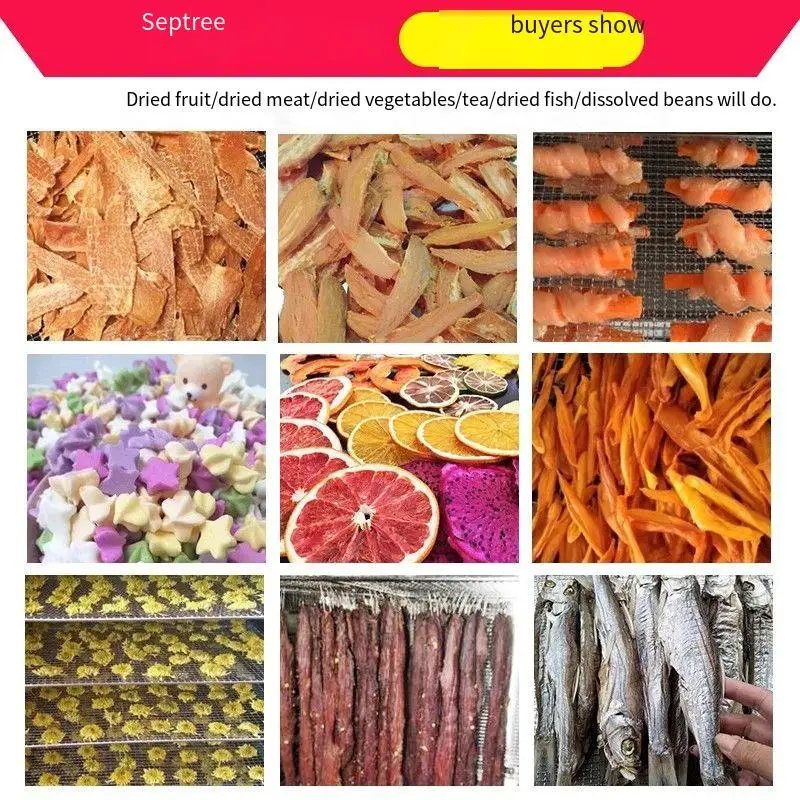 12 Layers Fruit dryer electric meat grinder drying for vegetables food dehydrator drying for vegetables   fruit drying machine