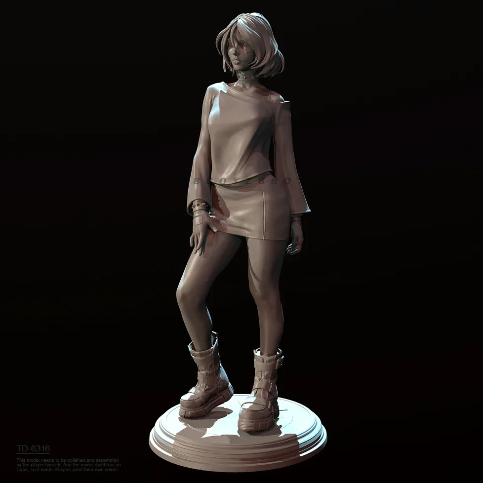 50mm 75mm Resin model kits figure beauty colorless and self-assembled （3D Printing ） TD-6316/3D