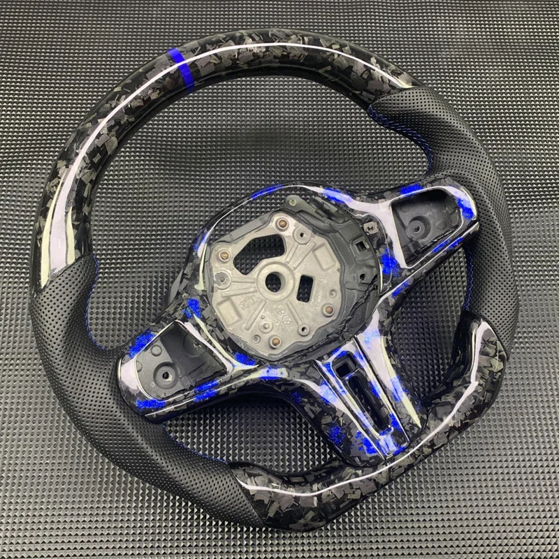 For BMW G30 G20 G01 G02 G05 G06 G07 M4 M5 F90 M8 X3M X4M X5M X6M F40 F44 F97 F98 F95 F96 Customized Carbon Fiber Steering Wheel