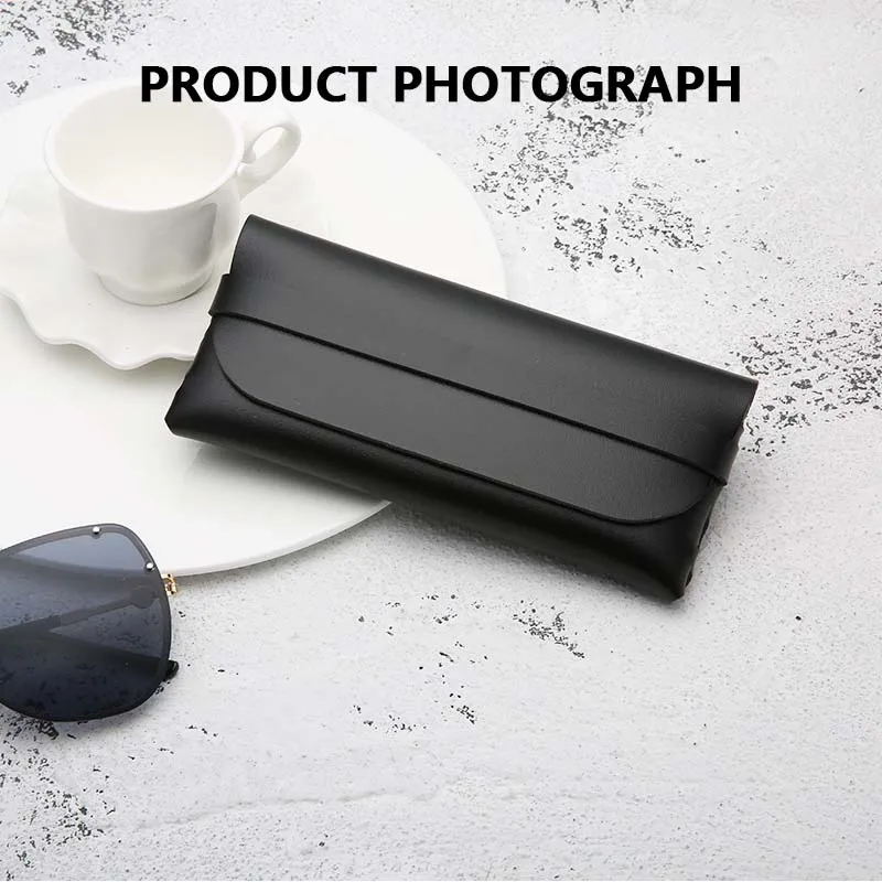 Leather Handmade Glasses Box Portable Cassette Sunglasses Bag Leather Glasses Soft Bag  Free Custom Logo Opakowanie Na Soczewki