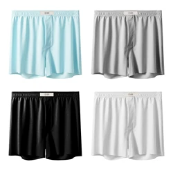 Men's underwear boxer shorts ice silk arrow pants fly pouch beach pants soft quick dry sports fitness boxer briefs men home wear